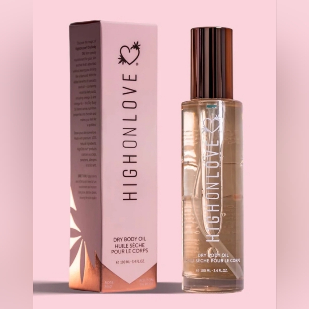 HighOnLove Dry Body Oil 3.4 FL.oz. New In Box FULL SIZE Exp.10/2025